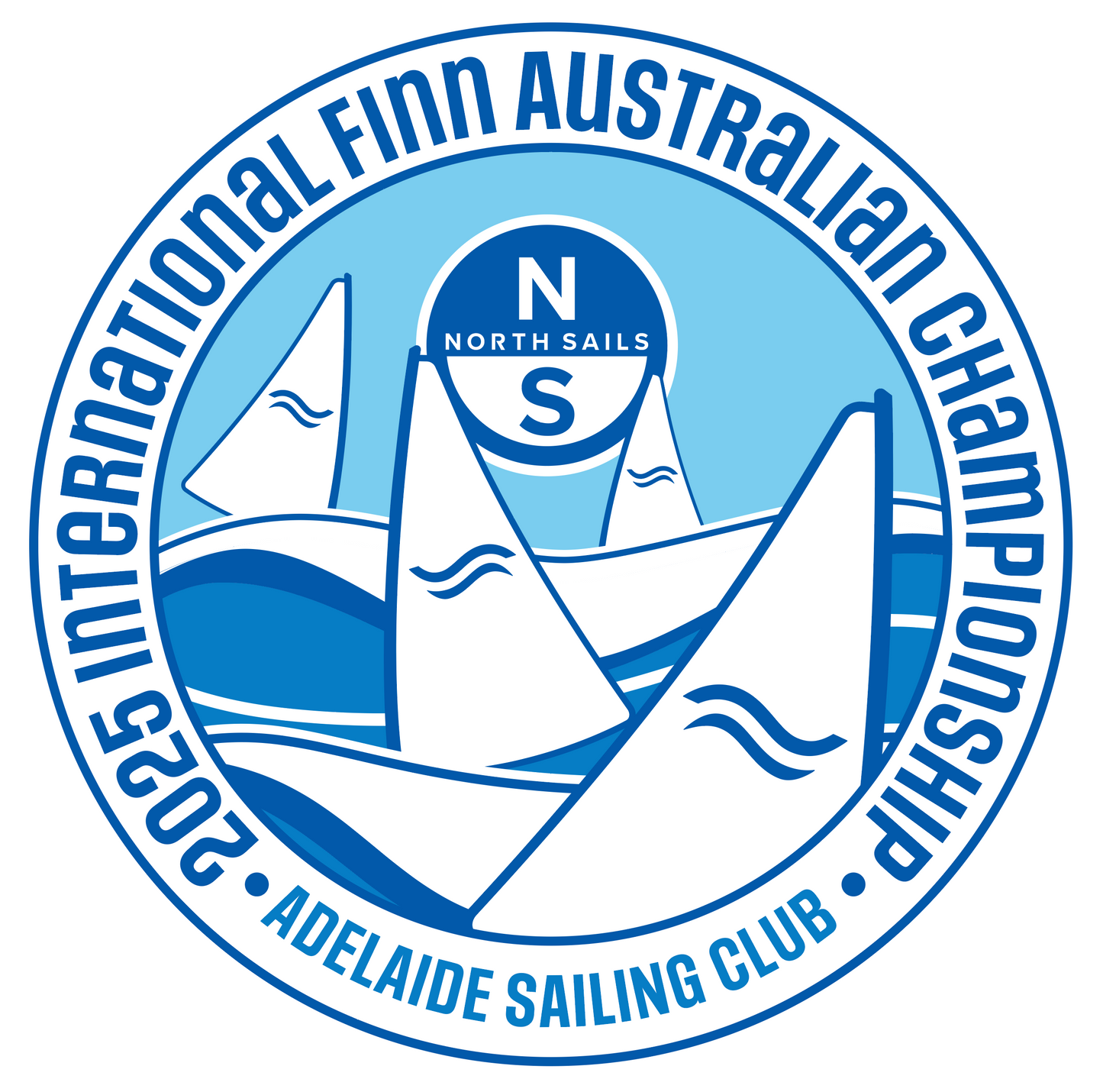 2025 NorthSails Finn Australian Championships T-Shirt "Non Official"